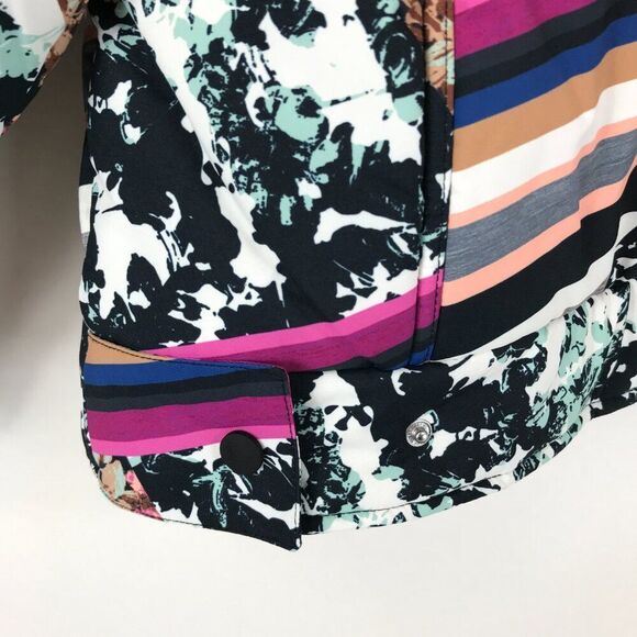 NEW Free People Movement Bunny Slope Printed Puffer Jacket Large Snow Winter Ski - Picture 8 of 15